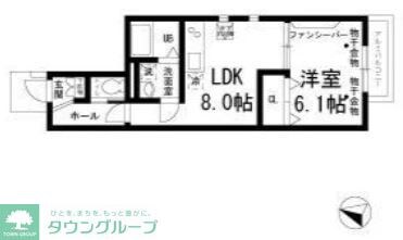 ティールの物件間取画像