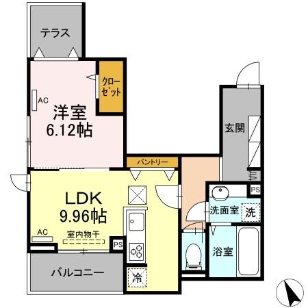 ルポゼの物件間取画像