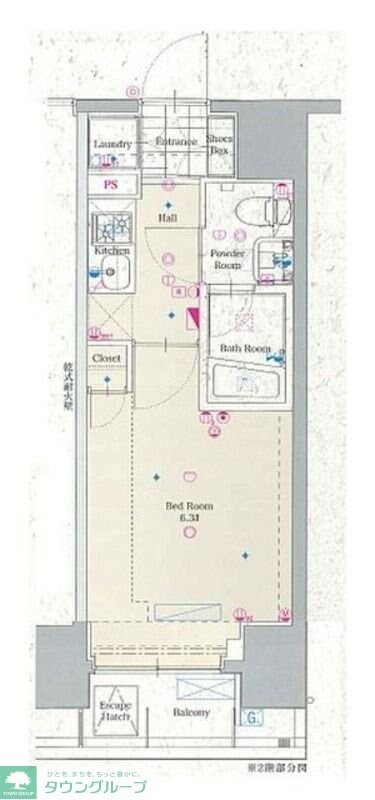 グラントゥルース練馬IIIの物件間取画像