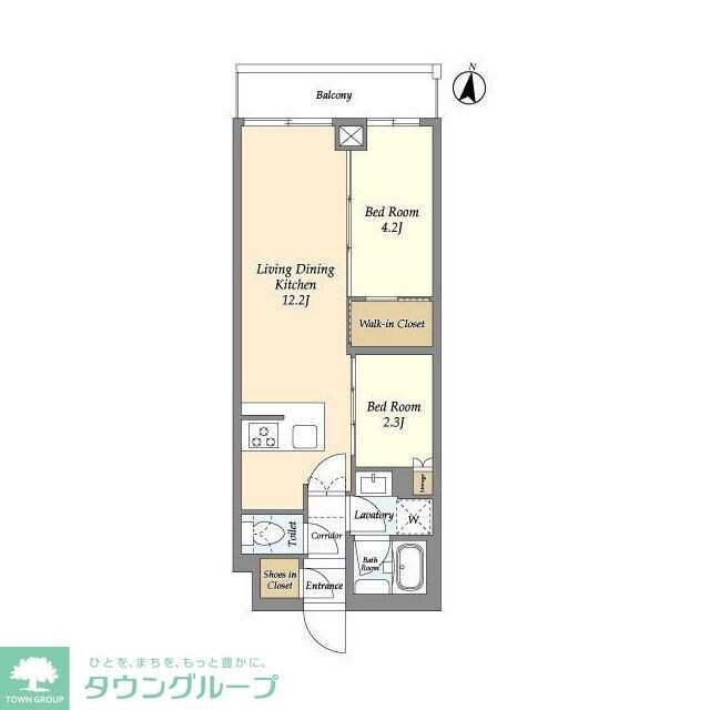 アジールコート練馬中村橋の物件間取画像