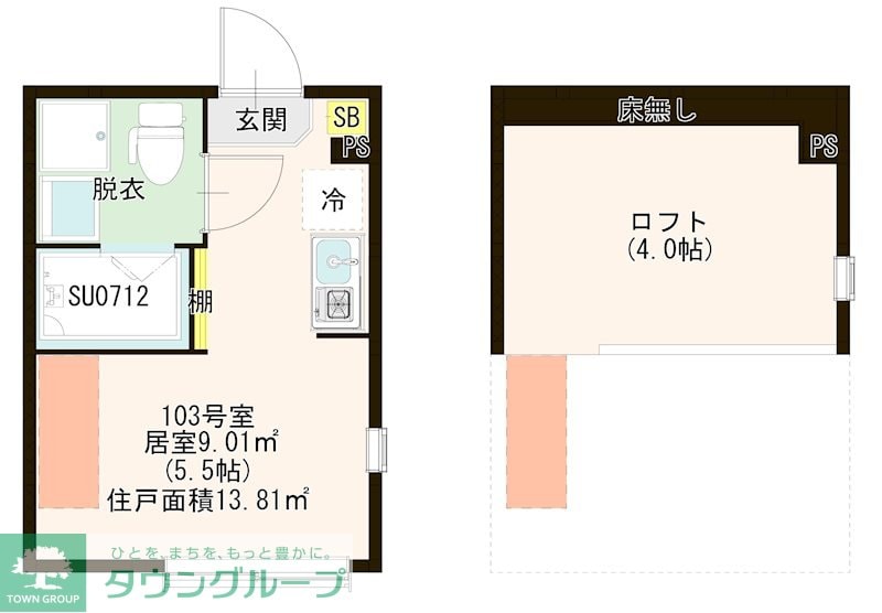 ハーモニーテラス関町北IIIの物件間取画像