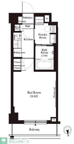 アーバンパーク江古田の森の物件間取画像