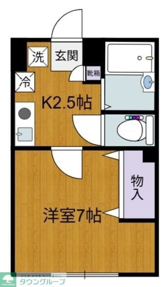 グリーンヴェルドミールの物件間取画像