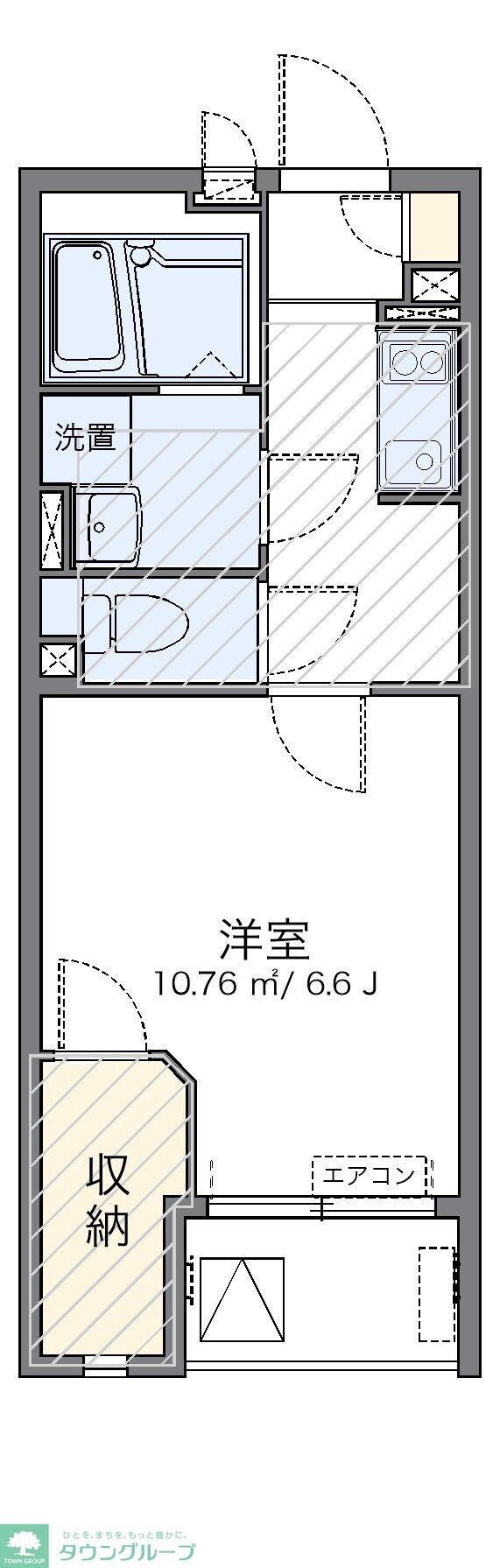 レオネクストオリーブハウスVIIの物件間取画像