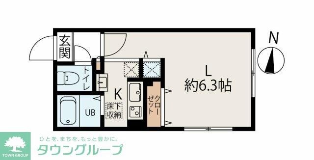 MODULOR氷川台の物件間取画像