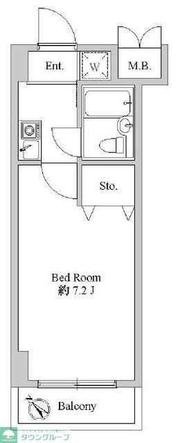 ビエラコート桜台の物件間取画像