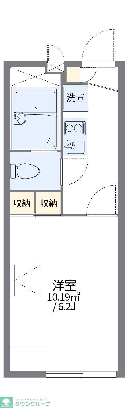 レオパレスキャピタル平松の物件間取画像