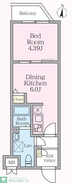 HY’s 桜台の物件間取画像