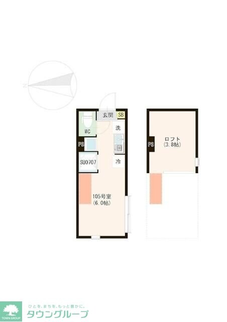 STELLA+の物件間取画像