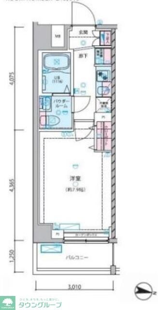 ジェノヴィア練馬春日町スカイガーデンの物件間取画像