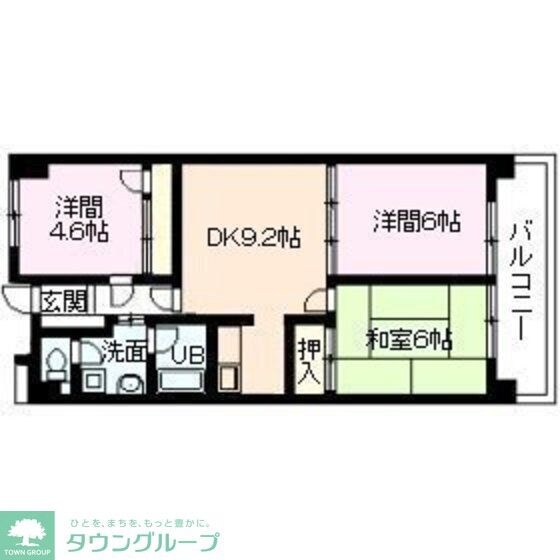 第2上井草パールマンションの物件間取画像