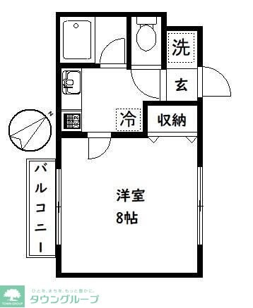 チェリーストーンの物件間取画像