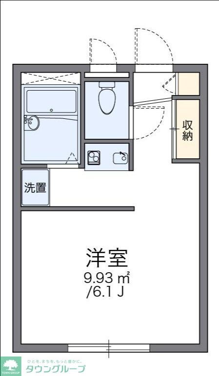 レオパレスアイビーの物件間取画像