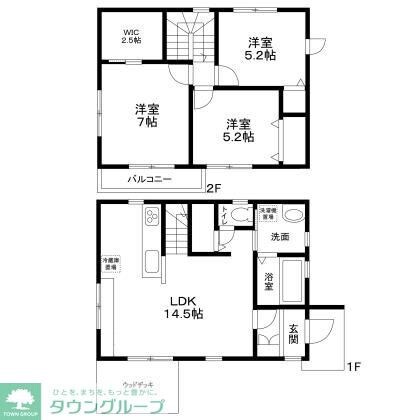 岩蓮華の物件間取画像