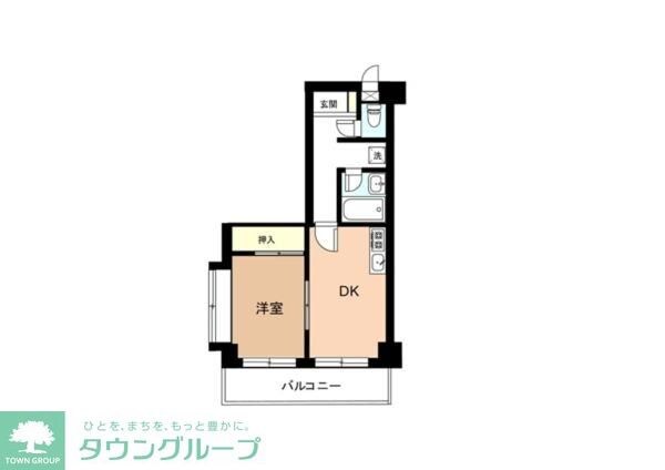 フォーラム石神井の物件間取画像