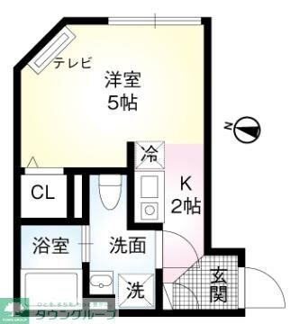 メゾンハイウェイ春日町の物件間取画像