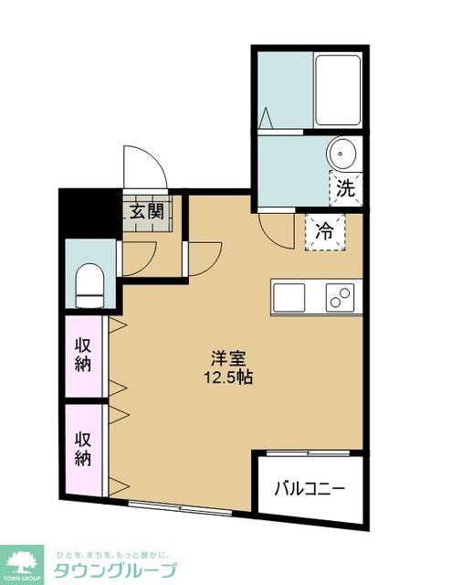 グレイスフルコートの物件間取画像