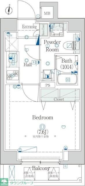 HY's中村橋の物件間取画像
