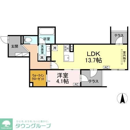 セレスティア中野上高田の物件間取画像