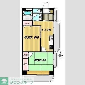 ハイシティロイヤルの物件間取画像