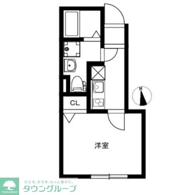 CREAL高田馬場の物件間取画像