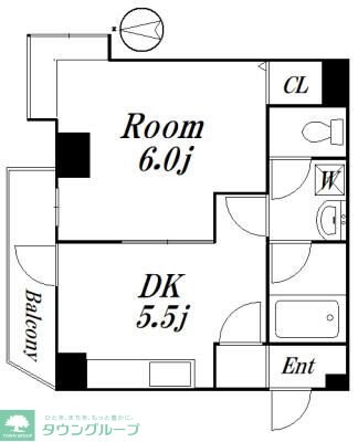 メルベーユの物件間取画像
