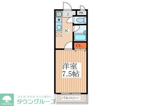 TownCoat柳沢の物件間取画像