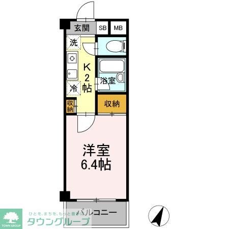 PARK K-1の物件間取画像