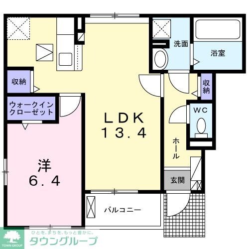 アンソレイユの物件間取画像