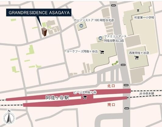 GRANDRESIDENCE ASAGAYAの物件内観写真