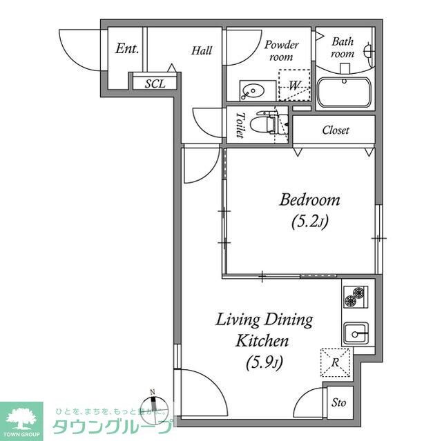 Branche鷺ノ宮II(ブランシェ鷺ノ宮II)の物件間取画像