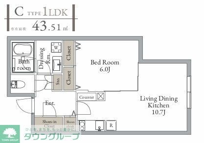 LiveFlat西荻窪の物件間取画像