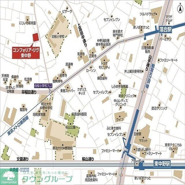 コンフォリア・リヴ東中野の物件内観写真