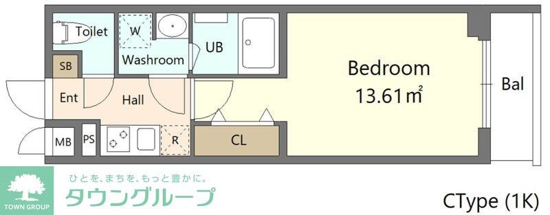 Alivis新江古田の物件間取画像