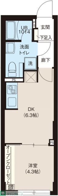 レピュア練馬レジデンスの物件間取画像