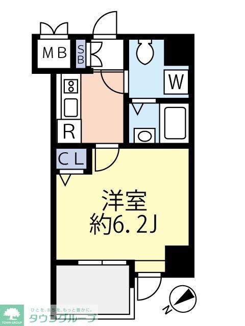 グランヴァンメトロIの物件間取画像