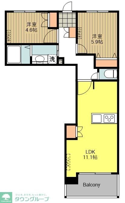 ラウレアN吉祥寺の物件間取画像
