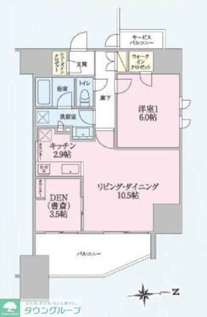 トラープランド翠命館の物件間取画像