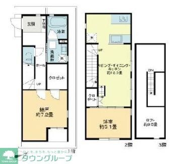 リムテラス東高円寺の物件間取画像