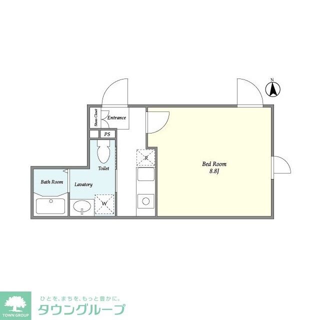 SOLASIA residence 高円寺IIの物件間取画像