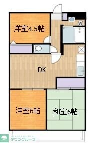 ベルメゾン欅の物件間取画像