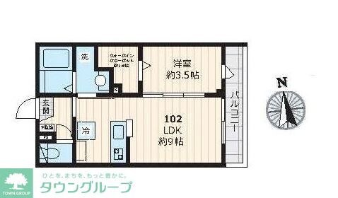 ラ セイガの物件間取画像