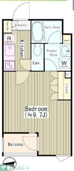 ゼルコバ上高井戸の物件間取画像