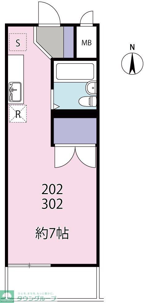 ジュネス5の物件間取画像