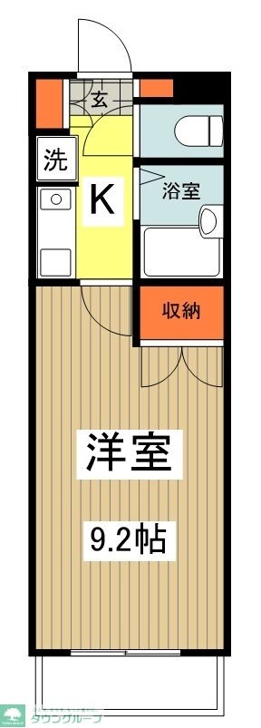 グランジュールMKの物件間取画像