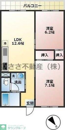 CASA MG-1の物件間取画像