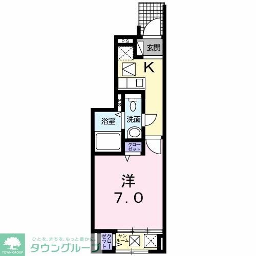 アン・ジェルメの物件間取画像