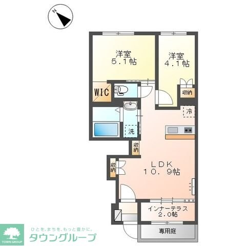 パルテノスの物件間取画像