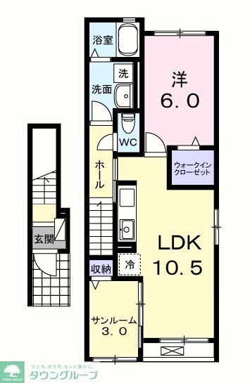 ベルデの物件間取画像