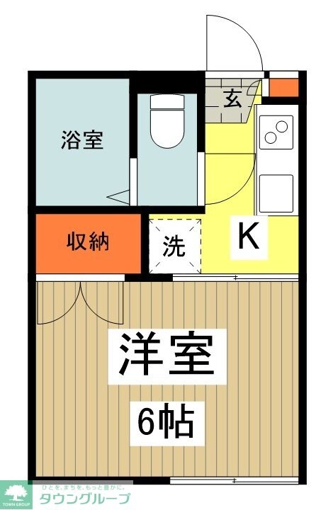 エーデルハイムの物件間取画像